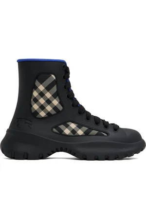 Burberry Black Rubber Boulder Boots