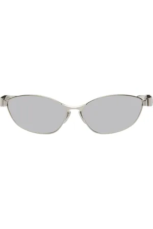 Balenciaga Silver Miami Sunglasses