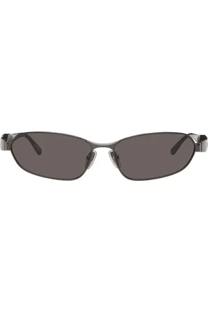 Balenciaga Gunmetal Miami Sunglasses