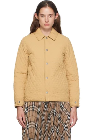 Burberry Beige Quilted Reversible Jacket