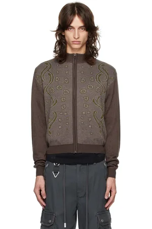Hyein Seo Graphic Zip-Up Sweater