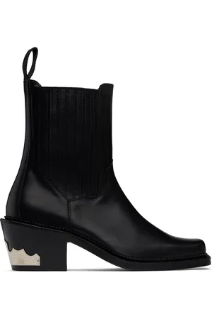 TOGA VIRILIS Leather Chelsea Boots