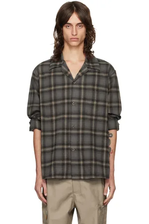 OUR LEGACY Gray & Beige Heusen Shirt