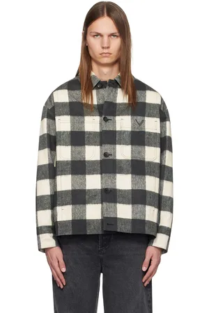 VALENTINO White Check Jacket
