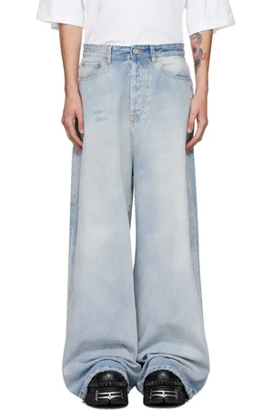 Vetements Blue Big Shape Jeans