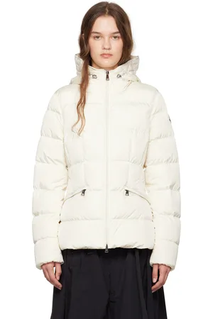Moncler White Avoce Down Jacket