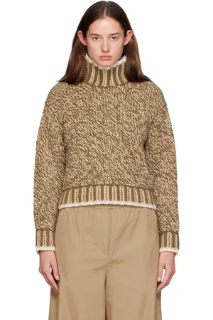 Moncler Beige Wool Turtleneck