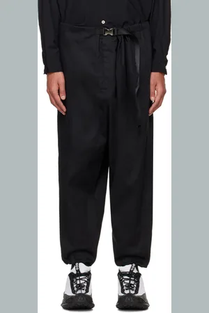 Fumito Ganryu Black Airy Jeans