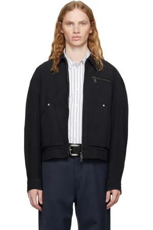 Coor Black Over Dying Faded Work Jacket