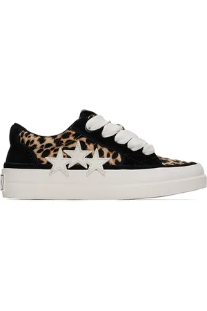 AMIRI & Brown Leopard Sunset Skate Low Sneakers