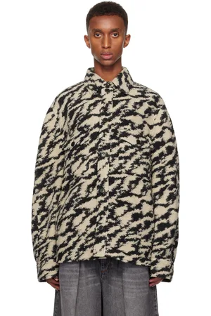 Isabel Marant Black & Beige Kervon Jacket