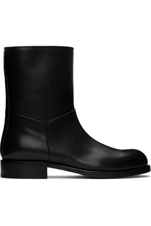 The Row Black Nobilis Boots