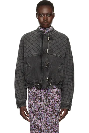 Isabel Marant Gray Celiany Denim Jacket