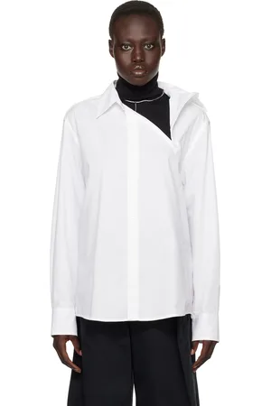 Maison Margiela White Asymmetrical Shirt