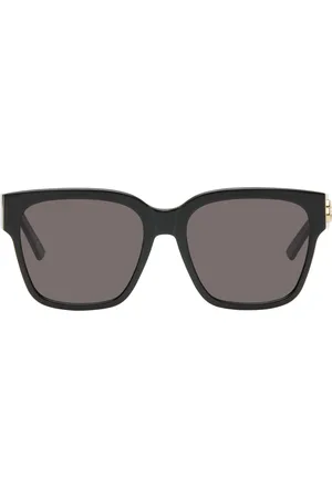 Balenciaga Black Square Sunglasses