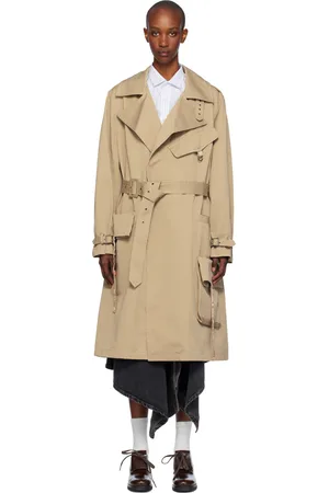 OPEN YY Motorcycle Trench Coat
