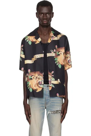 AMIRI Lion Bowling Shirt