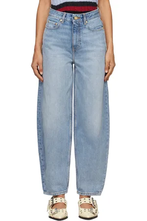 Ganni Blue Stary Jeans