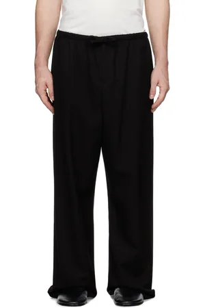 The Row Black Donatello Trousers