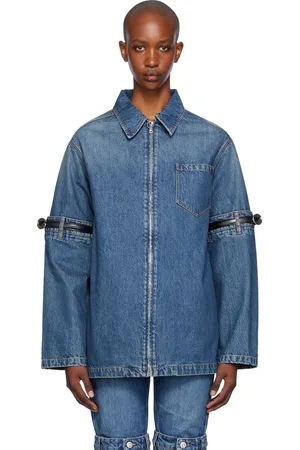 COPERNI Blue Open Elbow Denim Jacket