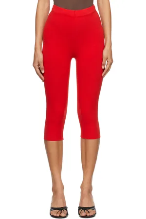Gil Rodriguez Red Capri Leggings