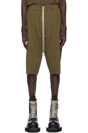 Rick Owens Khaki Porterville Bela Pods Shorts