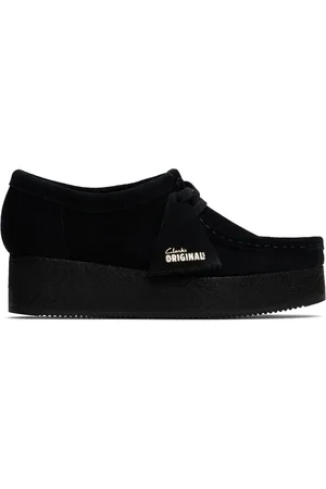 Clarks Black Wallacraft Bee Derbys