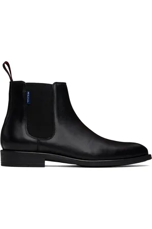 Paul Smith Black Leather Cedric Boots