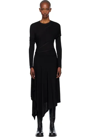 Helmut Lang Black Protection Maxi Dress