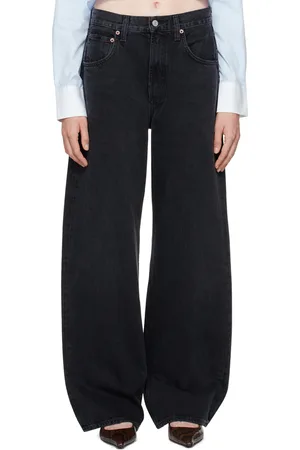 AGOLDE Black Low Curve Jeans