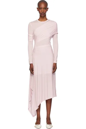 Helmut Lang Pink Protection Maxi Dress
