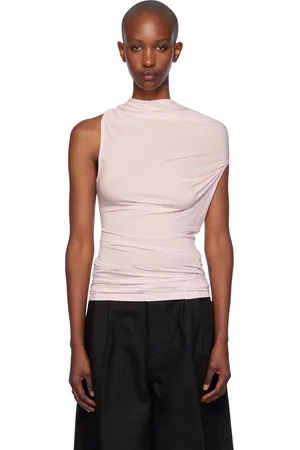 Helmut Lang Pink Sleeveless Wind Top