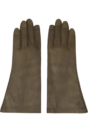 Rick Owens Khaki Porterville Short Gloves