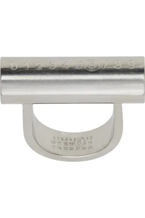Maison Margiela Silver Bolt Ring