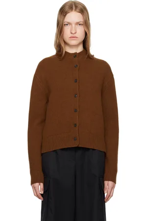 Rohe Brown Short Boiled Cardigan