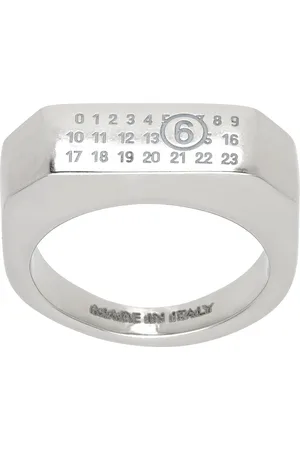 Maison Margiela Silver Numeric Ring