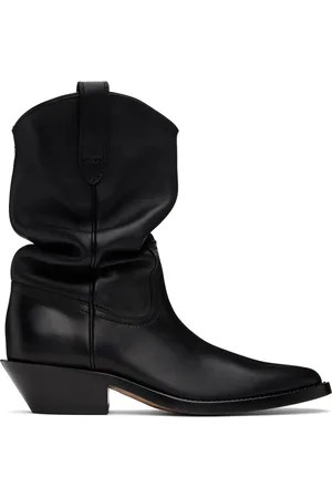Maison Margiela Black Tabi Western Boots