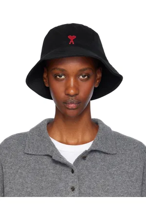 Ami Black Ami De Coeur Bucket Hat