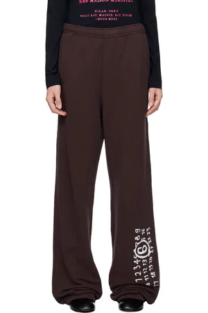 Maison Margiela Purple Unbrushed Sweatpants