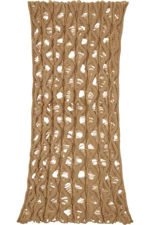 Isa Boulder Brown Fudgy Scarf