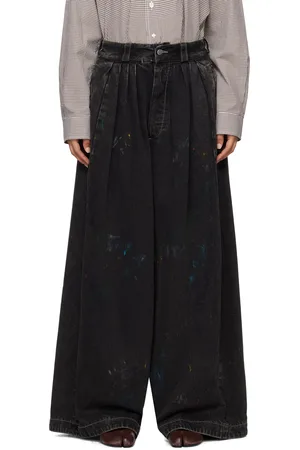 Maison Margiela Black 14 Oz Origin Jeans