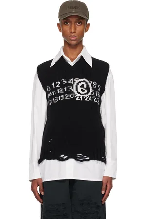 Maison Margiela Black Numeric Vest