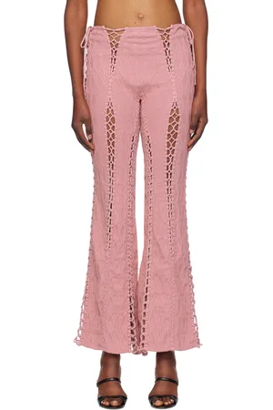 Isa Boulder Pink Louise Flare Lounge Pants
