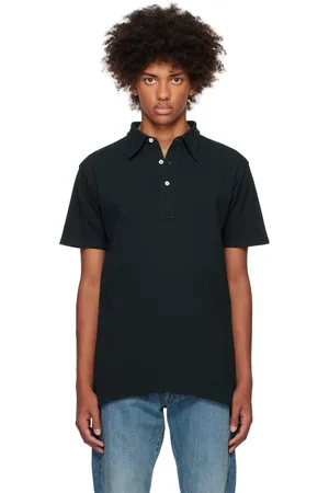 Maison Margiela Green Cotton Piqué Polo