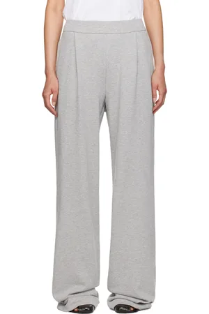 DRIES VAN NOTEN Gray French Terry Sweatpants