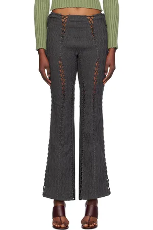 Isa Boulder Gray Louise Flare Lounge Pants