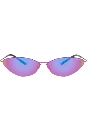 Balenciaga Purple Malibu Sunglasses