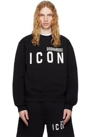 Dsquared2 Black Cool Fit Crewneck Sweater