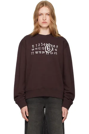 Maison Margiela Purple Unbrushed Sweatshirt