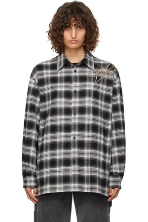 We11 Done Meteor Check Shirt